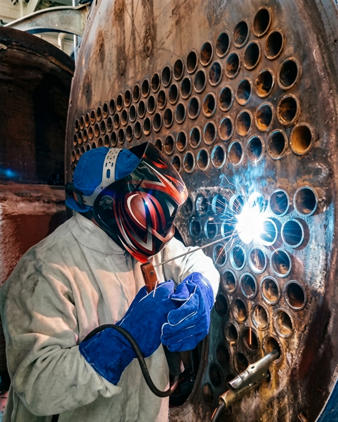 Reparación por soldadura